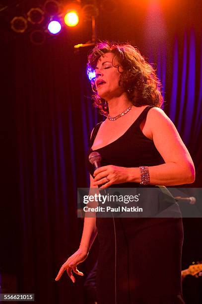 American Blues singer Janiva Magness performs onstage during the Koko Taylor Benefit at the House of Blues, Chicago, Illinois, November 19, 2006.