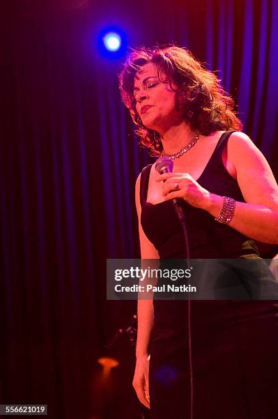 American Blues singer Janiva Magness performs onstage during the Koko Taylor Benefit at the House of Blues, Chicago, Illinois, November 19, 2006.