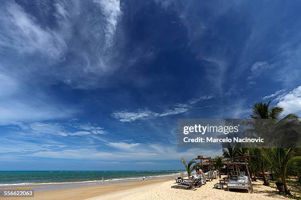 trancoso beach in bahia - trancoso - fotografias e filmes do acervo