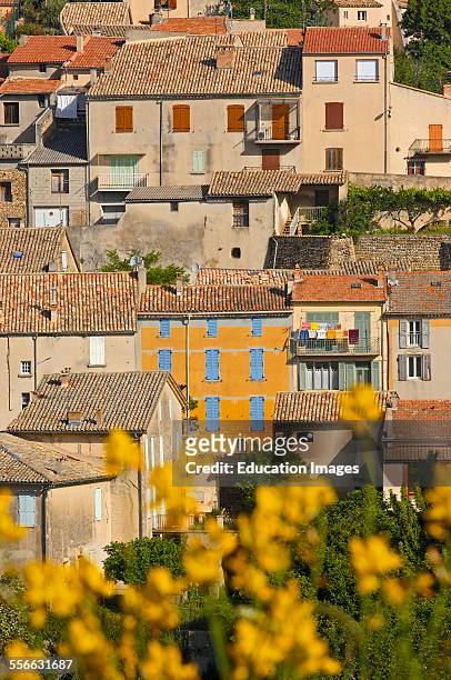 Valensole Village, Alpes de Haute Provence, Provence, Provenza-Alpes-Costa Azul, France.