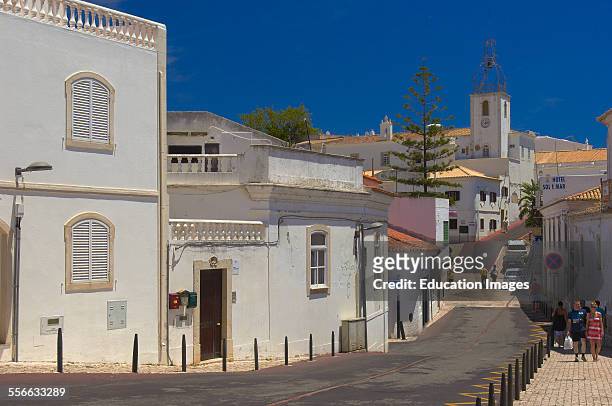Albufeira, Old Town, Algarve, Portugal, Europe.