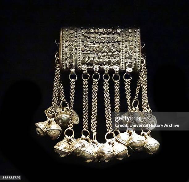 Pendant. From Ethiopia, made from silver.