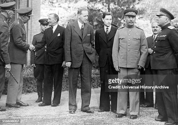 Stalin at the Yalta conference, 1945.