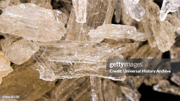 Methylamphetamine, desoxyephedrine, Crystal Meth a man-made stimulant drug.