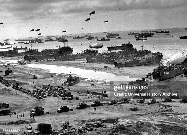 June 1944, the D-Day Invasion of Normandy.