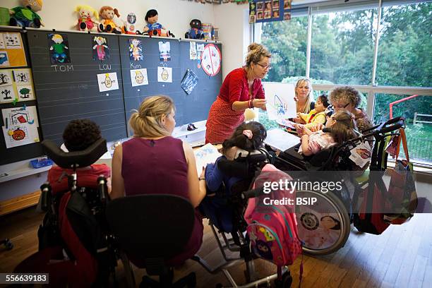 Disabled Child, Clair Bois-Chambesy school and home Offering structure to children from 1 to 12 years old, suffering from multiple disabilities....