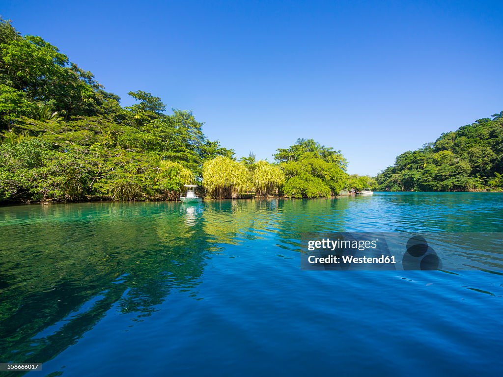 Jamaica, Port Antonio, blue lagoon