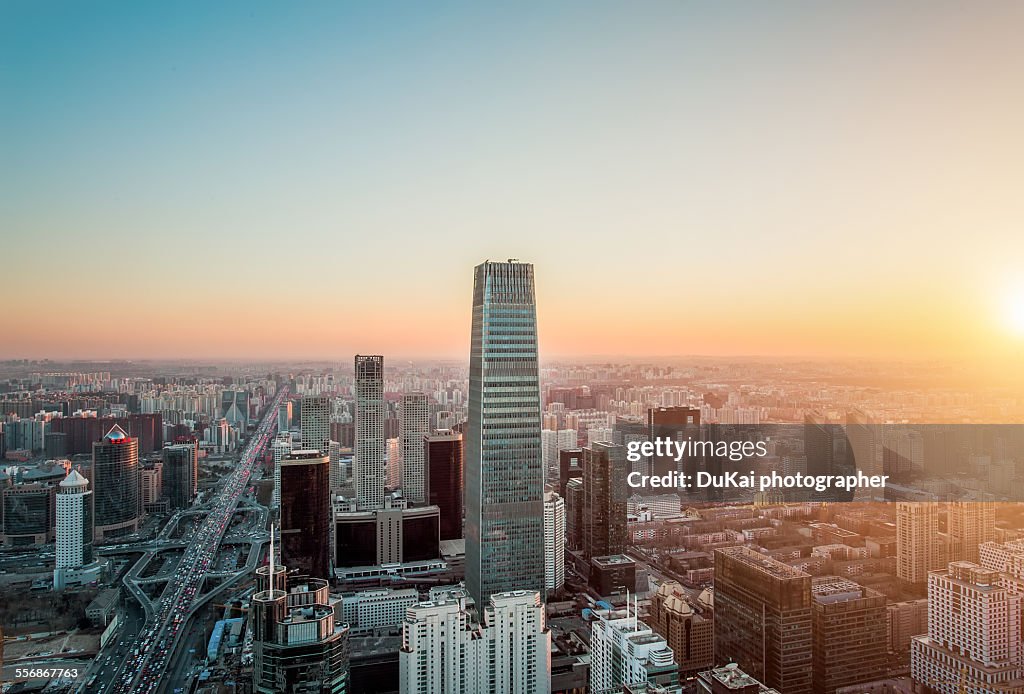 Beijing CBD area