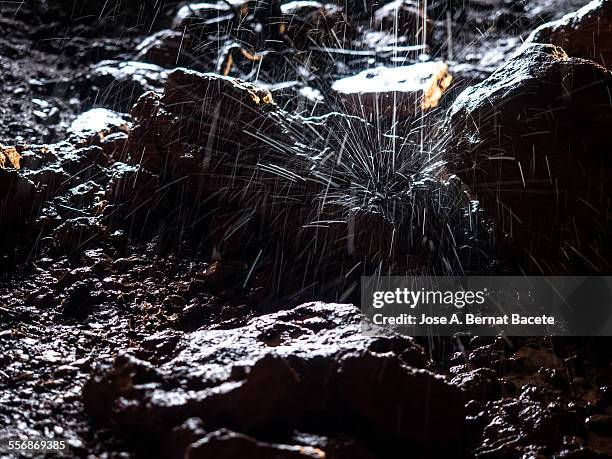 Drips On Rocks 28 Rain Drop Erosion Stock Photos, High-Res Pictures, and Images ...