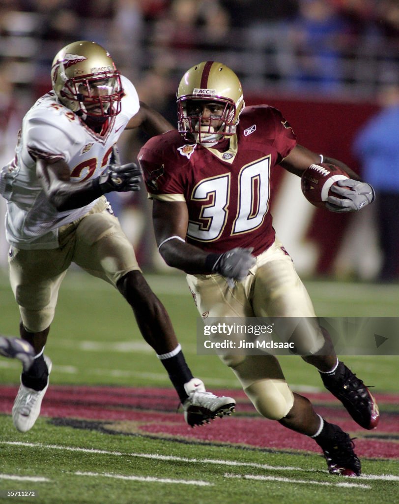 Florida State Seminoles vs Boston College Eagles