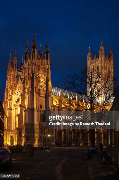 canterbury cathedral - canterbury cathedral stock pictures, royalty-free photos & images