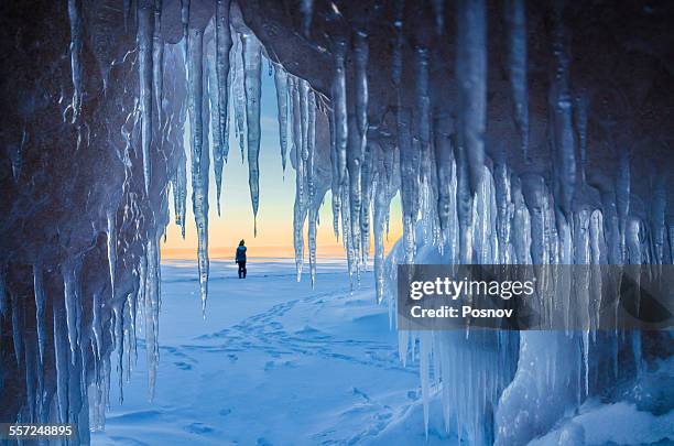 icicles - marquette michigan stock pictures, royalty-free photos & images