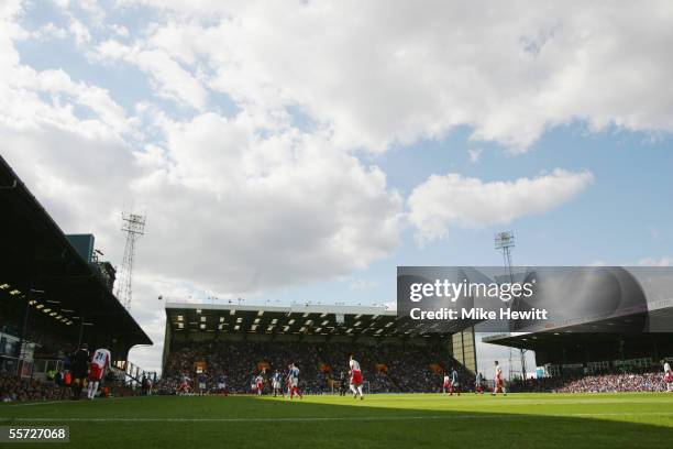 General view of Fratton Park during the Barclays Premiership match between Portsmouth and Birmingham City on September 17, 2005 at Fratton Park in...