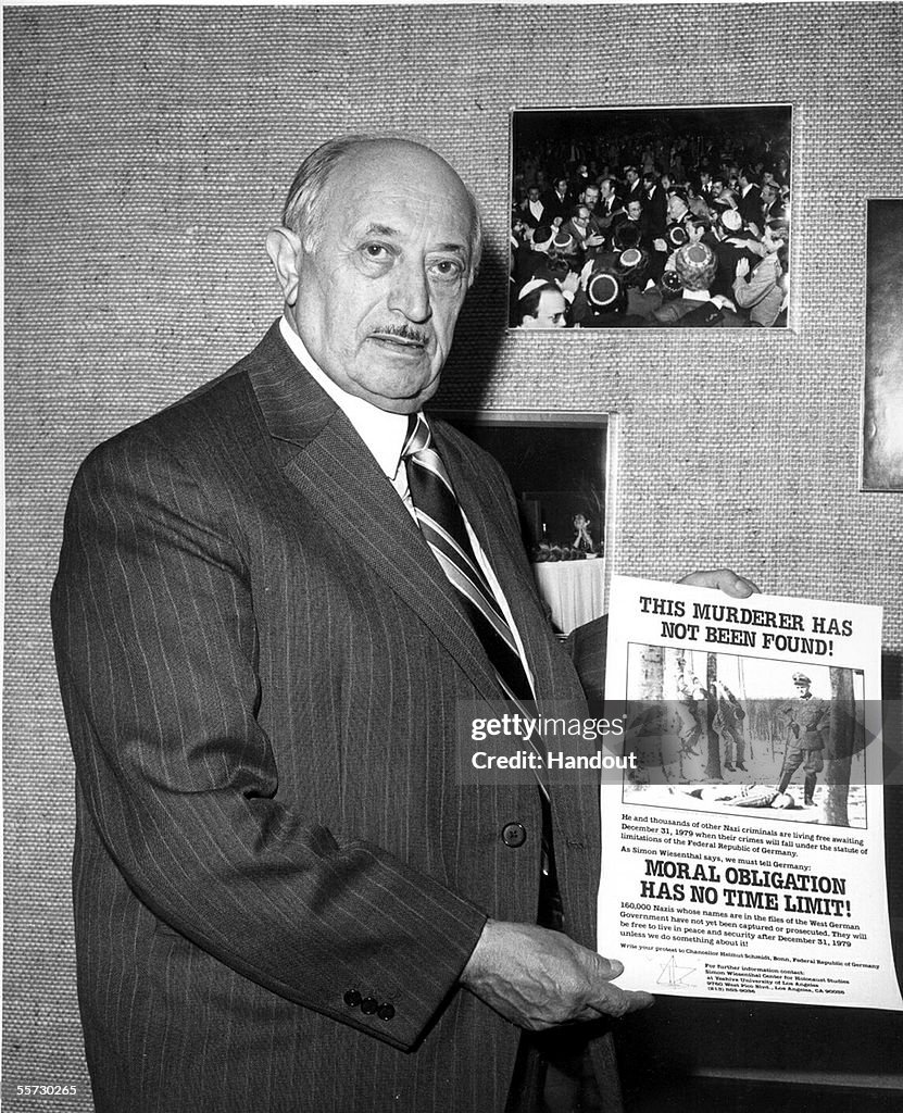 Nazi Hunter Simon Wiesenthal Dies Aged 96