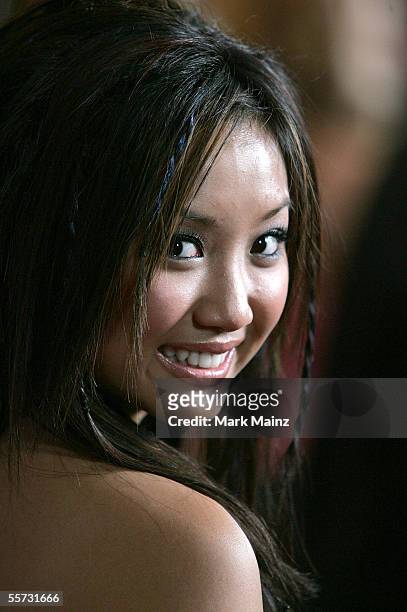 Actress Brenda Song arrives to the premiere of Fox Searchlight's film "Roll Bounce" at The Bridge at Howard Hughes Center September 20, 2005 in Los...