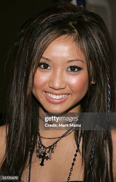 Actress Brenda Song arrives to the premiere of Fox Searchlight's film "Roll Bounce" at The Bridge at Howard Hughes Center September 20, 2005 in Los...