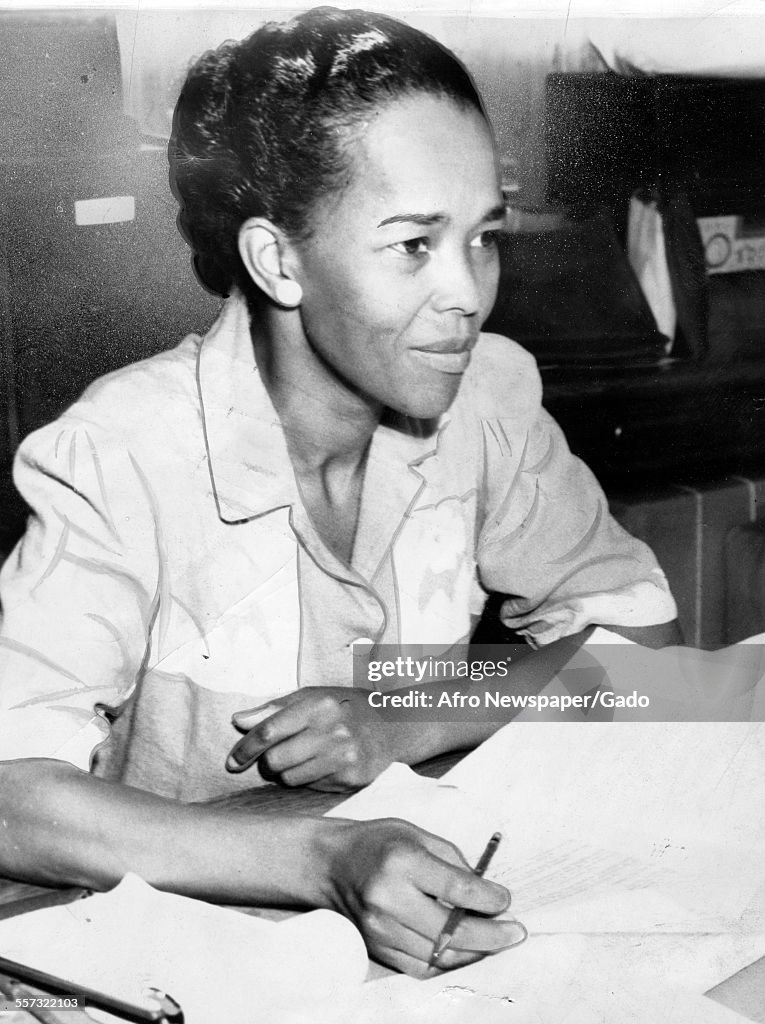Portrait Of NAACP Rep Ella Baker