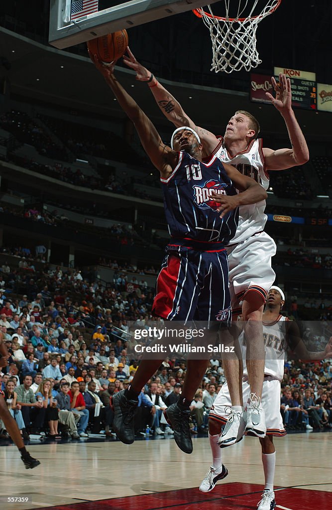 Tierre Brown shoots past Chris Andersen