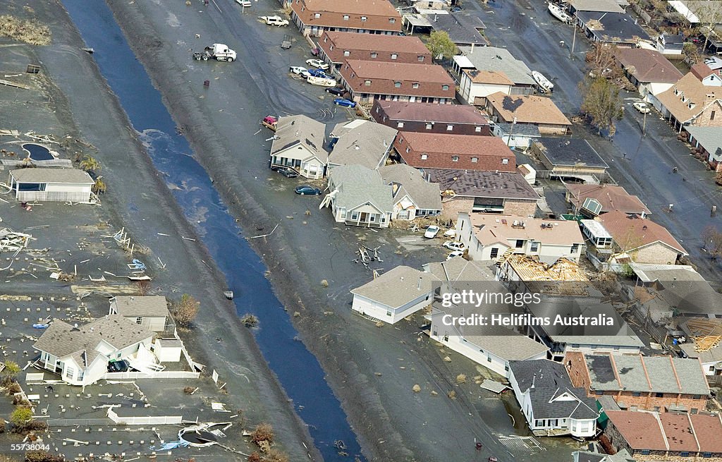 Hurricane Katrina Aftermath - Aerials