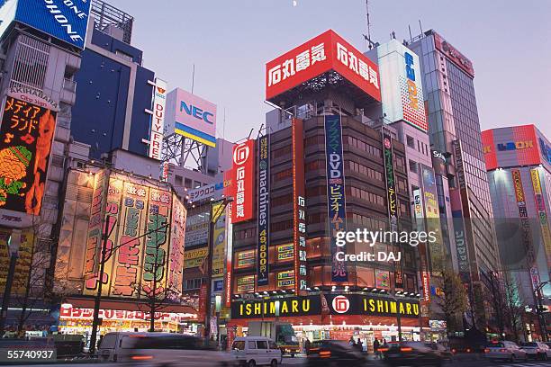 city - akihabara fotografías e imágenes de stock