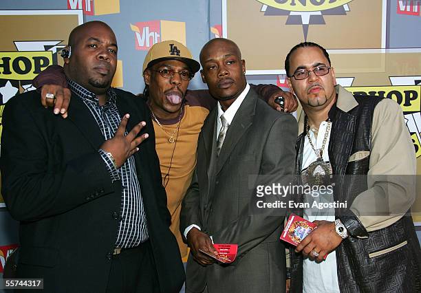 The Fearless Four arrives at the Second Annual VH1 Hip Hop Honors at the Hammerstein Ballroom September 22, 2005 in New York City.