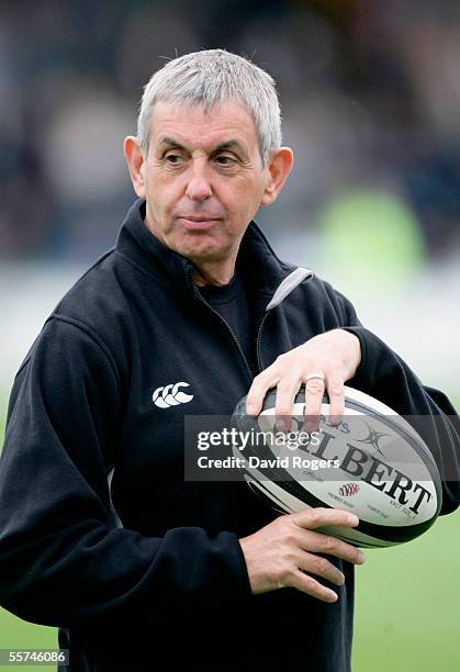 Ian McGeechan, the Wasps Director of Rugby pictured during the Guinness Premiership match between Leeds Tykes and London Wasps at Headingley Stadium...