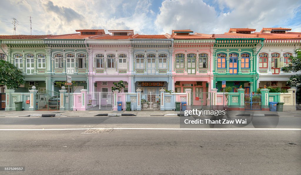 Rows of Peranakan Houses