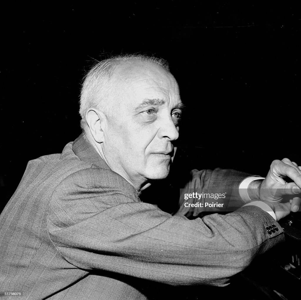Robert Casadesus (1899-1972), pianist and French c