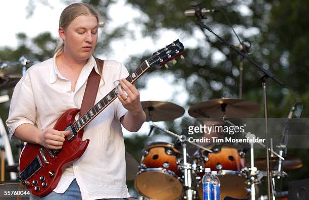 Derek Trucks and Butch Trucks of the Allman Brothers Band perform as part of the Austin City Limits Music Festival at Zilker Park on September 23,...