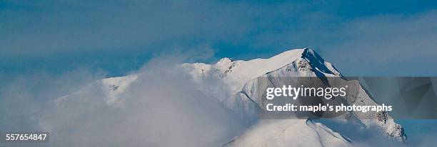 mt.okudainichi,tateyama,japanese alps - 富山県 スト�ックフォトと画像