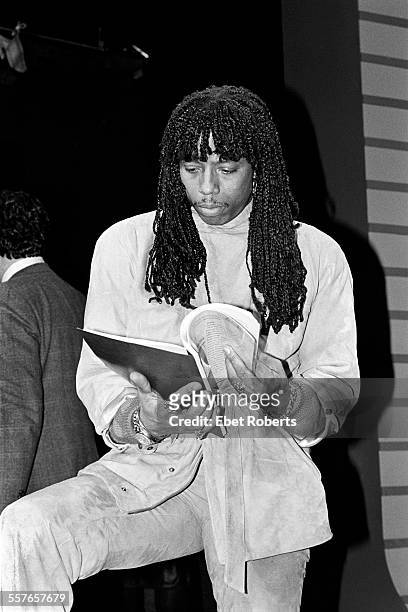 Rick James at the Frankie Crocker Awards at The Savoy in New York City on January 21, 1983.