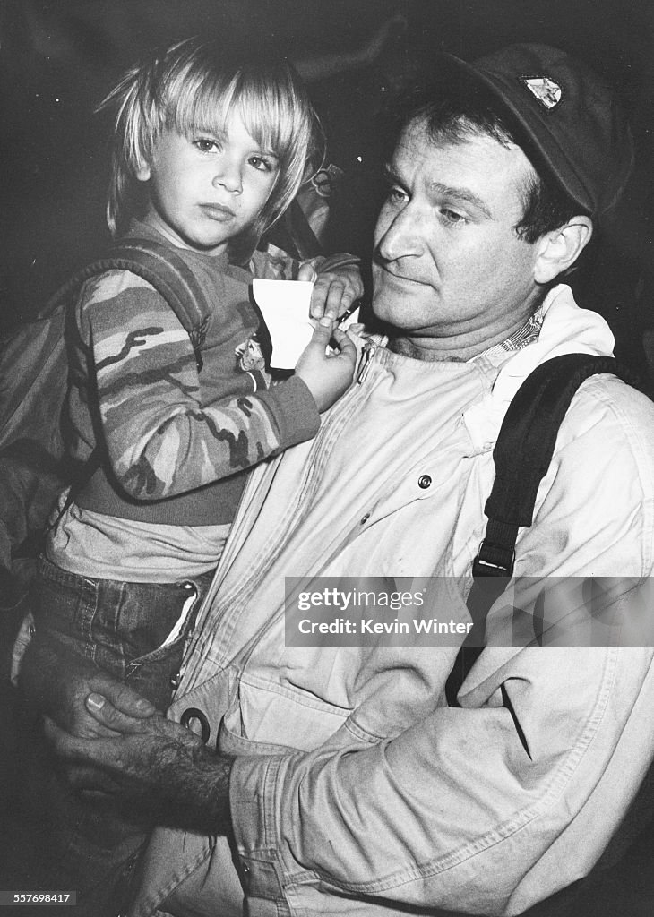 Robin Williams And Son