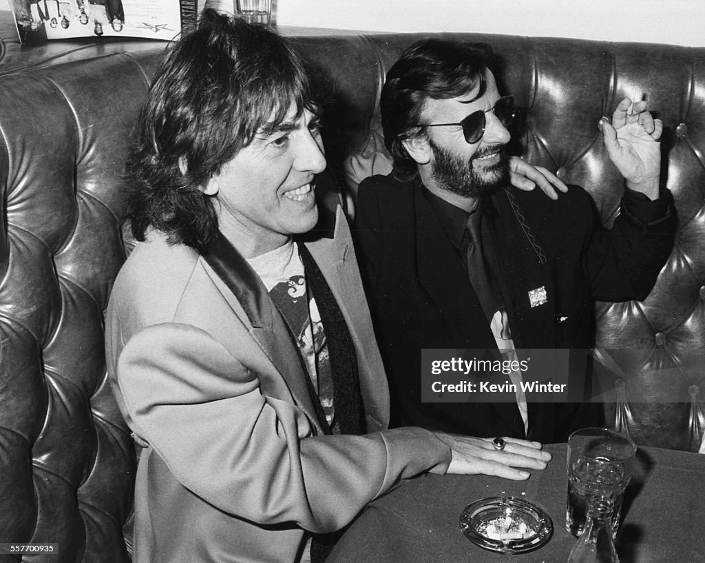 George Harrison And Ringo Starr
