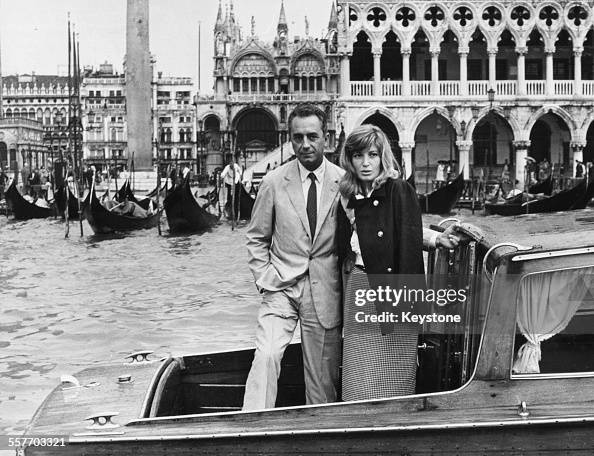 Monica Vitti And Michelangelo Antonioni Monica Vitti And Michelangelo Antonioni