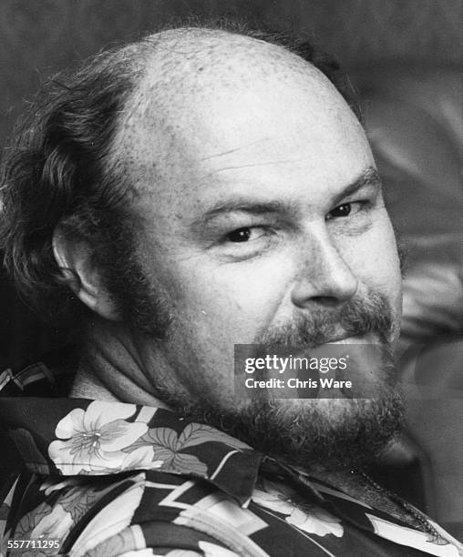 Portrait of actor Timothy West, 'King Edward VII' in the new television series 'Edward the Seventh', circa 1975.