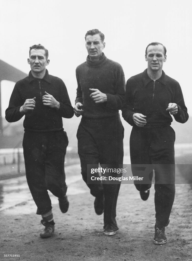 Stan Wicks, Roy Bentley And Ron Greenwood