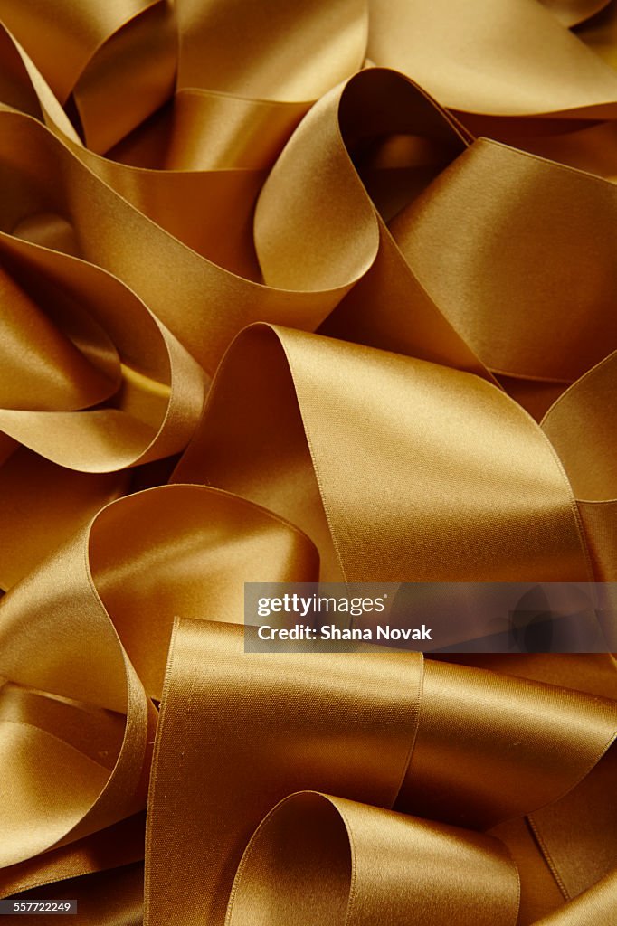 Gold Satin Ribbon