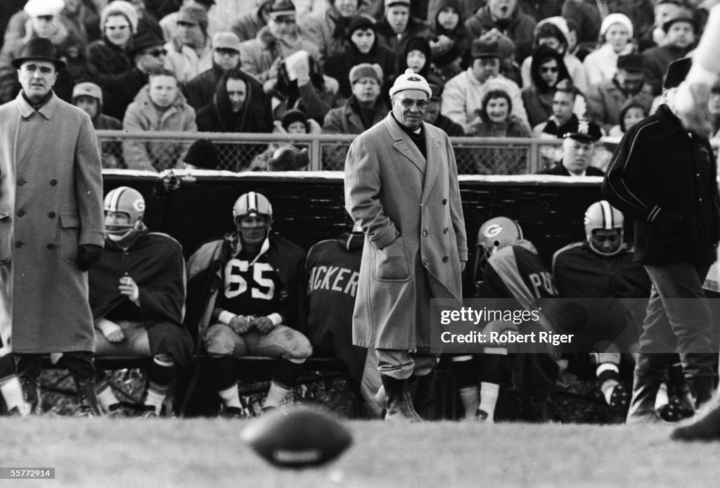 Green Bay Packers Head Coach Vince Lombardi