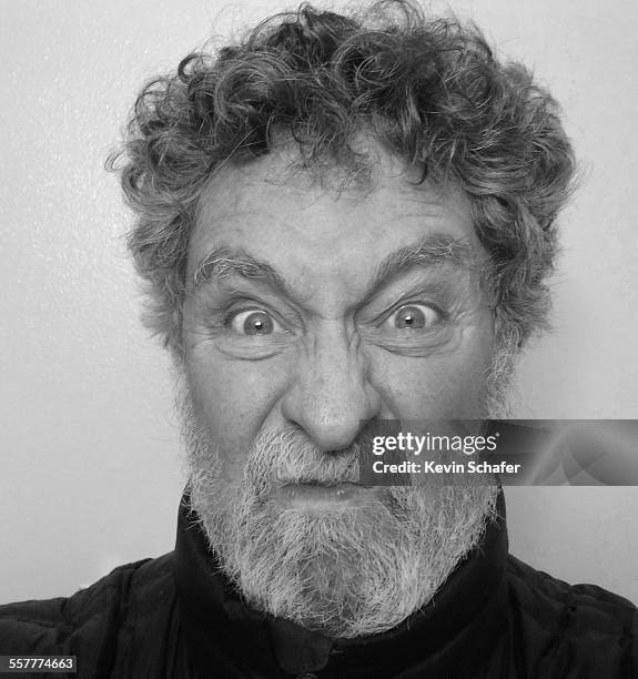 self-portrait of photographer age 64, mobile - old man funny face black and white stock pictures, royalty-free photos & images