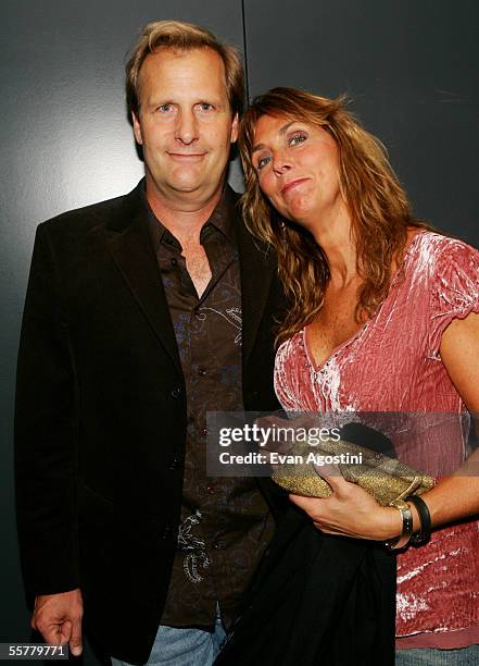 Actor Jeff Daniels and wife Kathleen attend "The Squid And The Whale" film premiere during the New York Film Festival at Alice Tully Hall, September...