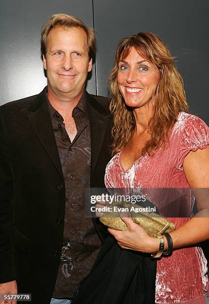 Actor Jeff Daniels and wife Kathleen attend "The Squid And The Whale" film premiere during the New York Film Festival at Alice Tully Hall, September...