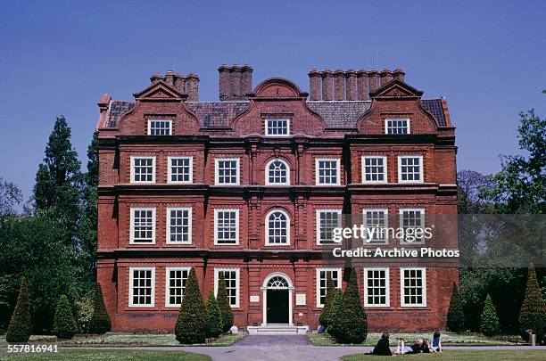 Kew Palace in Kew Gardens, London, England, 1962.