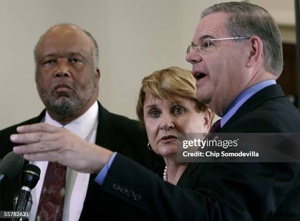 Rep. Bennie Thompson , ranking member of the Homeland Security Committee, U.S. Rep. Louise Slaughter , ranking member of the House Rules Committee...