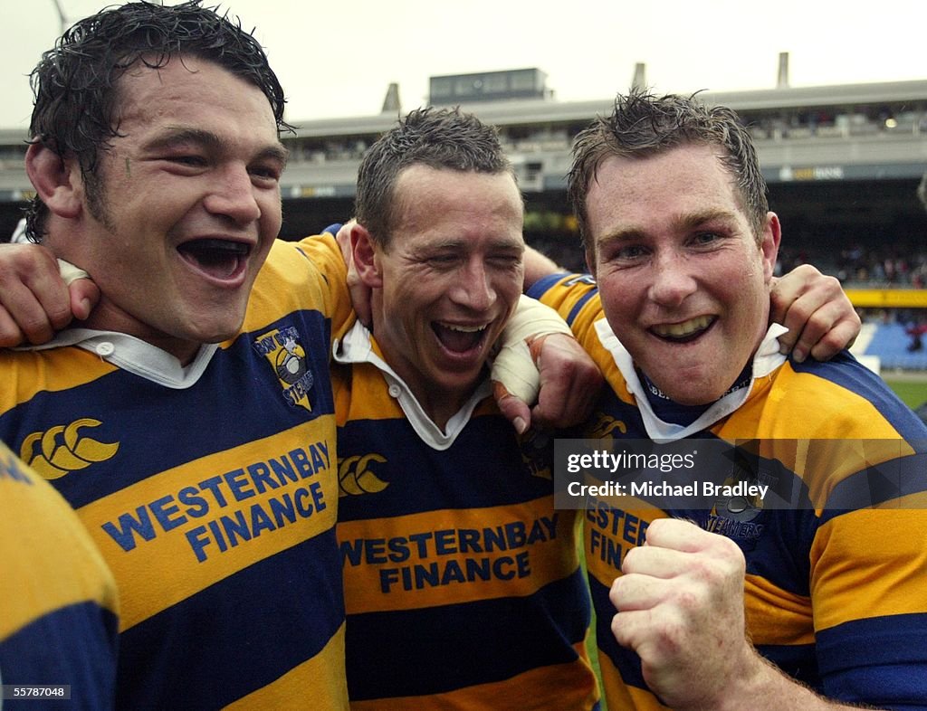 Adrian Simms BOP's Simms Davison, Adrian Cashmore and Glen Jackson celebrate after ...