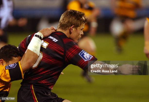 Bryce Robins, during the NPC fiesrt division, Ranfurly Shield rugby match at Jade Stadium, Christchurch, Saturday.