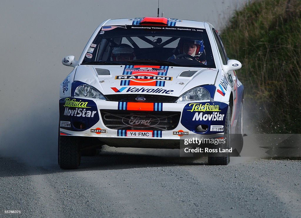 Colin McRae (GB) and codriver Nick Grist power the