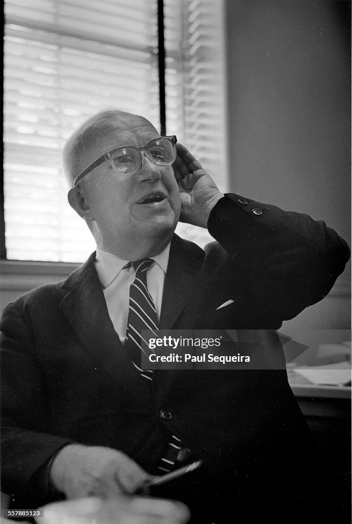Portrait Of Buckminster Fuller