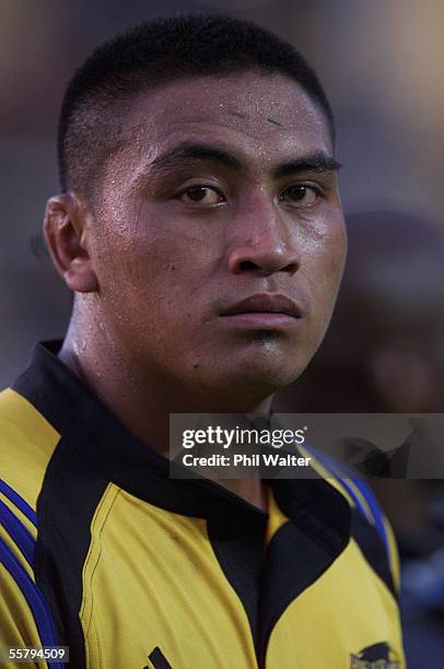 Hurricanes Jerry Collins in their Super 12 Rugby match played against the Bulls at the WestpacTrust Stadium in Wellington, Saturday. The Hurricanes...