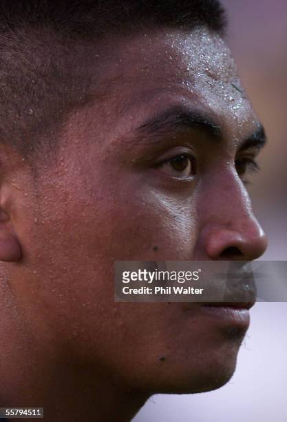 Hurricanes Jerry Collins in their Super 12 Rugby match played against the Bulls at the WestpacTrust Stadium in Wellington, Saturday. The Hurricanes...