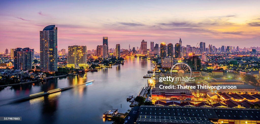 Bangkok cityscape